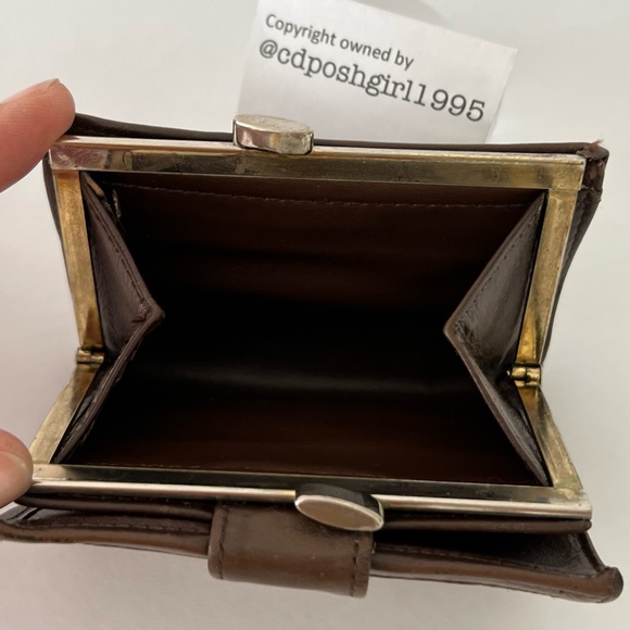 Vintage 70s Christian Dior Diorissimo oblique monogram wallet Leather canvas - Picture 9 of 16